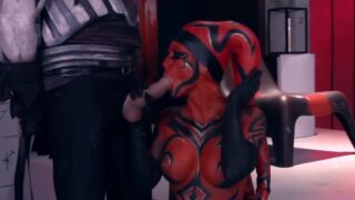 Kleio Valentien enjoys fat cock in Twi’lek Star Wars XXX cosplay